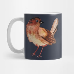 Graceful Chicken in Watercolors Mug